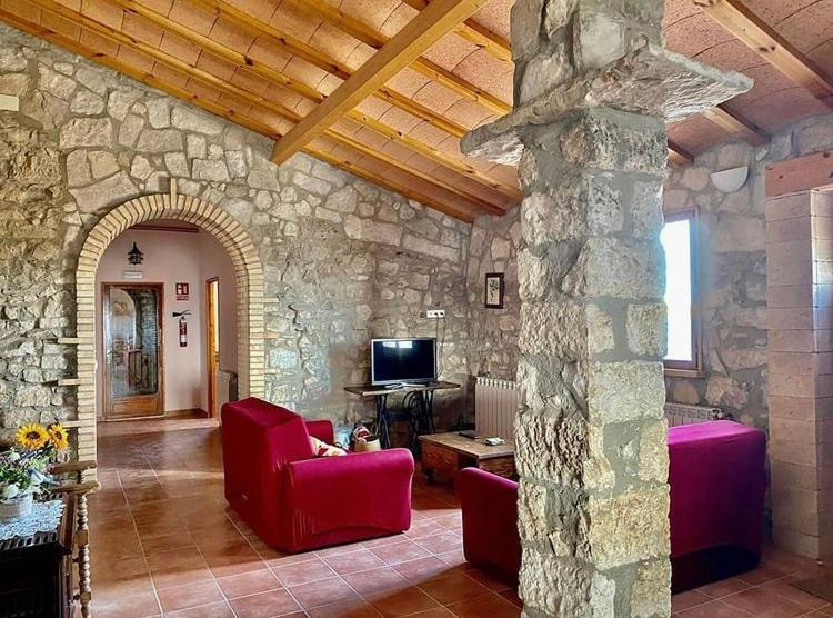 Casa Rural Mas De Les Aligues Mequinenza Buitenkant foto