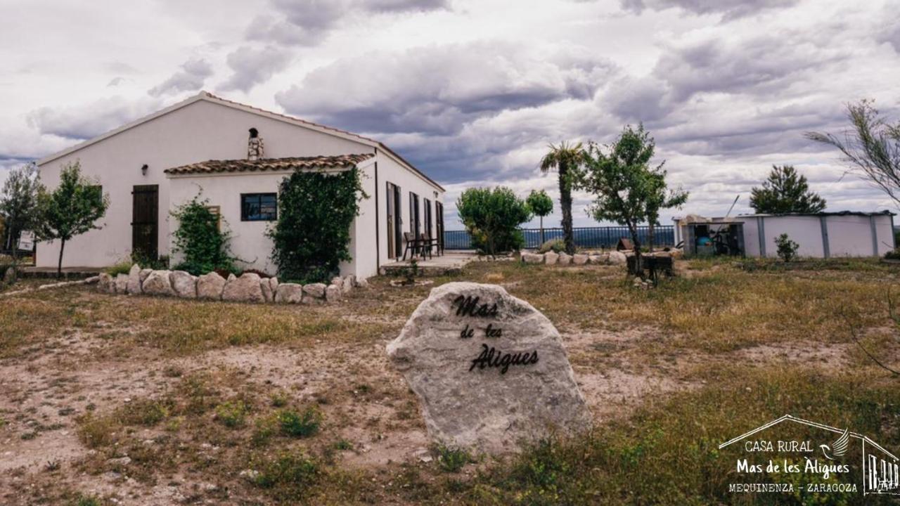 Casa Rural Mas De Les Aligues Mequinenza Buitenkant foto