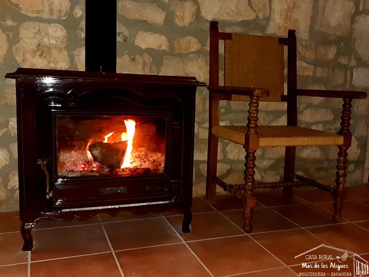 Casa Rural Mas De Les Aligues Mequinenza Buitenkant foto