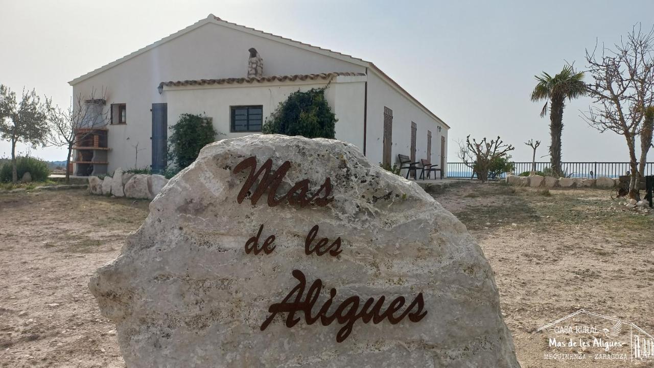Casa Rural Mas De Les Aligues Mequinenza Buitenkant foto