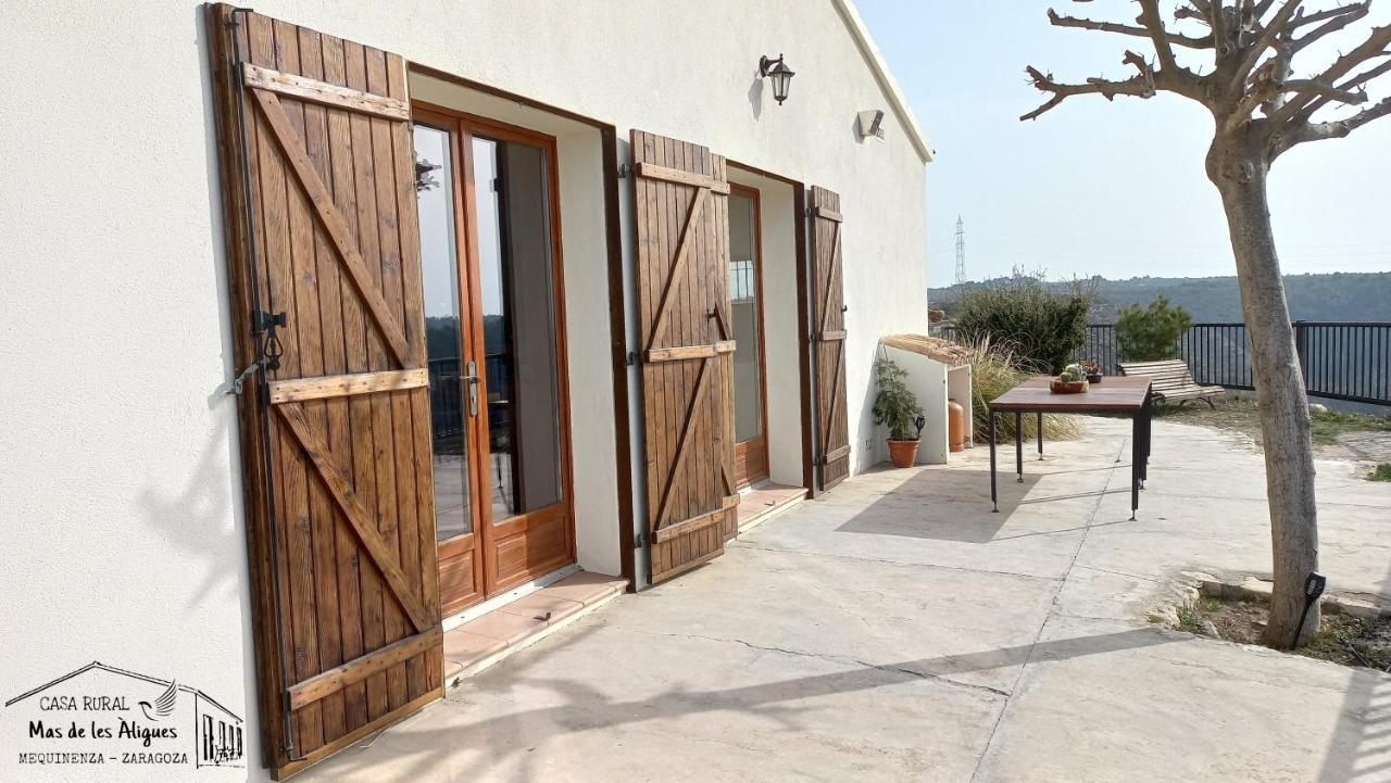 Casa Rural Mas De Les Aligues Mequinenza Buitenkant foto