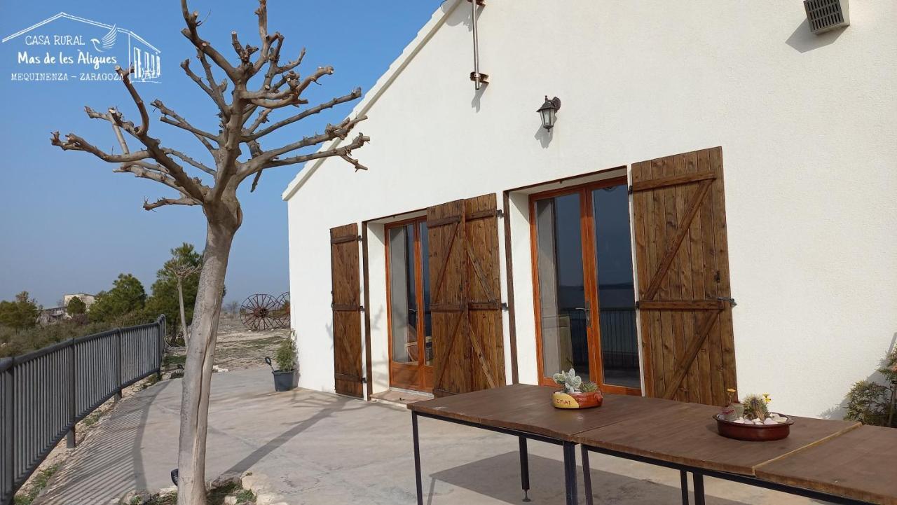 Casa Rural Mas De Les Aligues Mequinenza Buitenkant foto