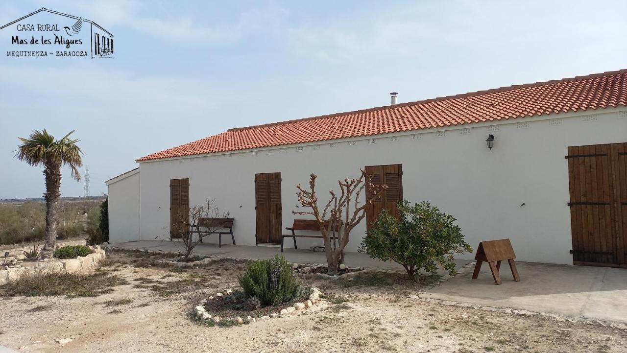 Casa Rural Mas De Les Aligues Mequinenza Buitenkant foto